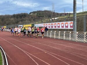 Approaching the start of the hills